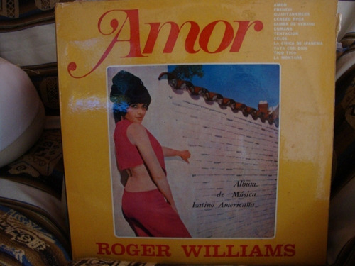 Vinilo Roger Williams Amor Si3