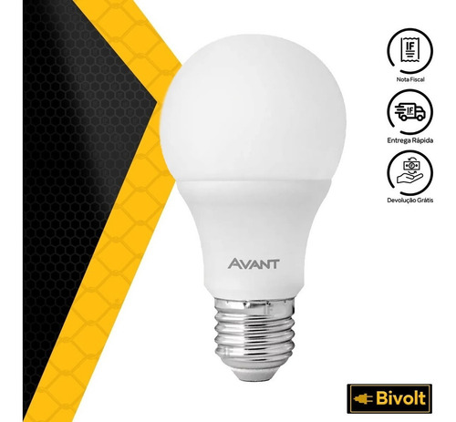 Kit 10 Lâmpada 15w Bulbo Soquete E27 Bivolt Casa Comércio