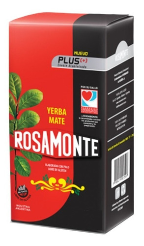 Rosamonte Yerba Mate Tradicional Plus 500 Gr/ Qué Té Quieres