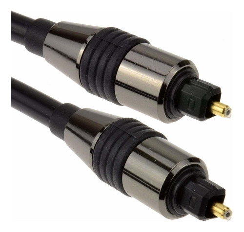 Cable Toslink Opticall De Audio Spdif, 3 Pies/negro
