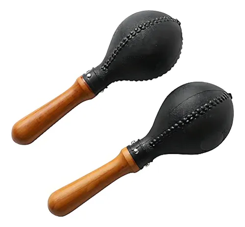 Maracas De Percusion Par De Agitadores Sonajeros Martillo De