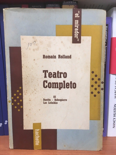 Teatro Completo Iii - Rolland, Romain - Hachette - 1959