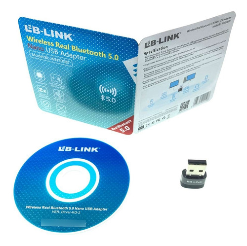 Adaptador Usb Wireless Bluetooth 5.0 Lb-link Bl-wn500bt Jwk