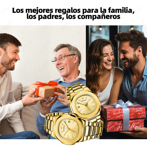 Reloj Cuarzo Hombres Luminiscencia Reloj Pulsera Empresarial