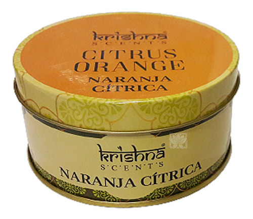 Vela Aroma Krishna 3 Mecha Naranja Citrica /ambienteyaromas