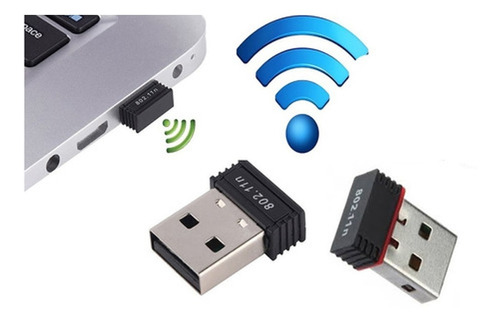 Tarjeta De Red Usb Wifi, Nano 300 Mbps