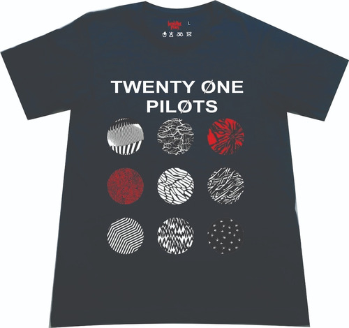 Camisetas Grupo 21 Pilots Blurryface Dama Y Hombre
