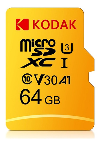 Cartão De Memória Micro Sd Kodak 64 Gb Original Envio Rápido