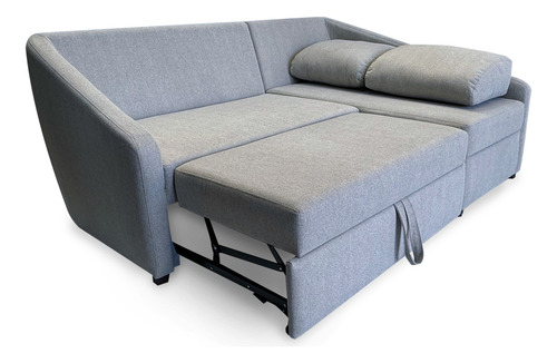 Sala Esquinera Con Sofa Cama Y Baul Fersa Diseño Mobydec