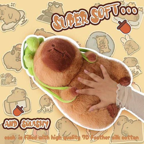 Cmq Juguete De Peluche De Carpincho De 20 Cm - Juguete Para