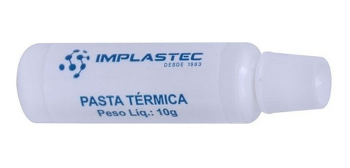 Kit 5 Pasta Térmica 10g Implastec Dissipador Processador