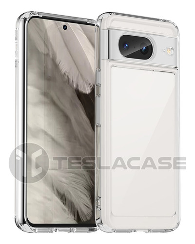 Carcasa Para Google Pixel 8 Clear Rígida Anti-shock