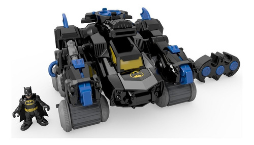 Imagen 3 de 9 de Robot Transformable Batman Imaginext Bat-bot Control Remoto