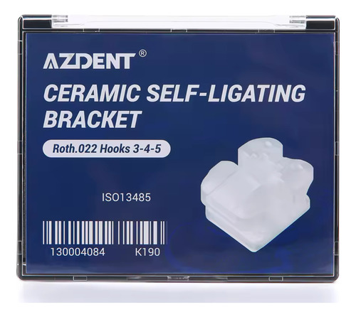 3 Kits Brackets Autoligado Estético Azdent Mini Roth .22 New (Usado)
