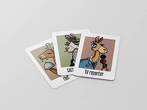 Juego De Mesade Llama Para Amigos Y Familiares/llamageddon