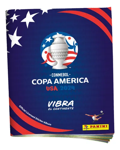 Álbum Oficial Conmebol Copa América Usa 2024 Panini Original