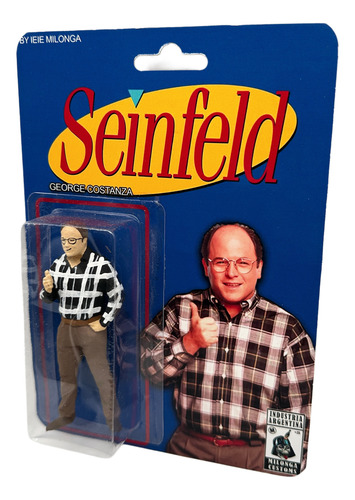 George Costanza Seinfeld Serie Television Figura Muñeco