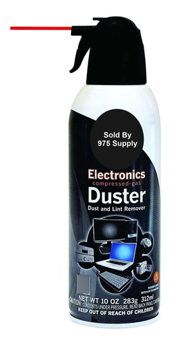 Air Duster 3 Lata Comprimido 10 Onza Polvo Apagado Oz