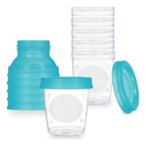 Contenedor De Leche Materna 6u De 180 Ml Explorer Fan