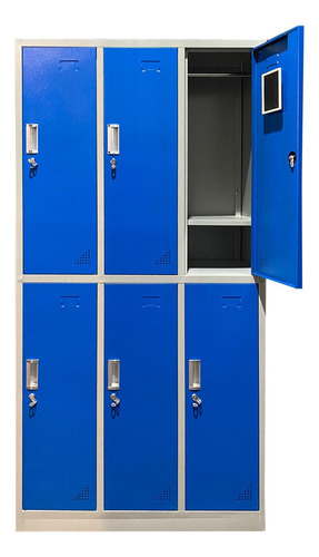 Guardabultos-locker-guardarropa-metálico 6 Puertas Expansion