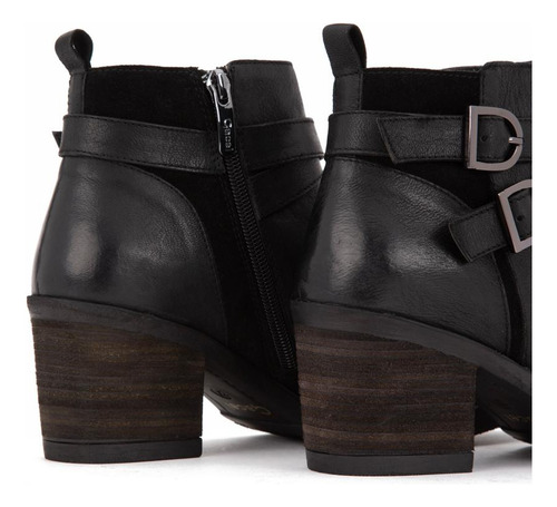 Botin Gacel Piera Negro 0660136