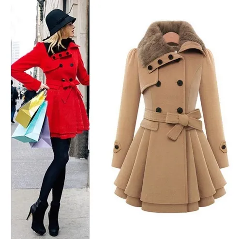 Abrigo formal mujer deals
