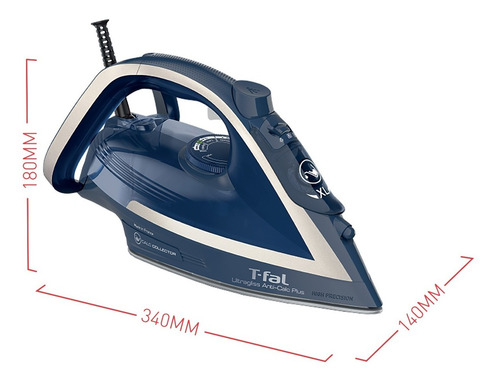 Imagen 5 de 6 de Plancha A Vapor T-fal Ultragliss Plus 1800w Origen Francia
