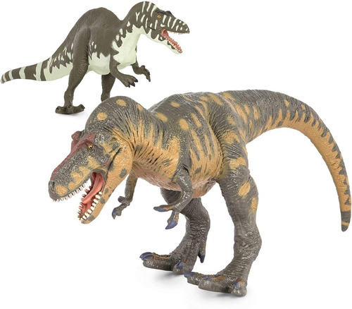 2 Dinosaurios Tyrannosaurus Rex/acrocanthosaurus Atokensis