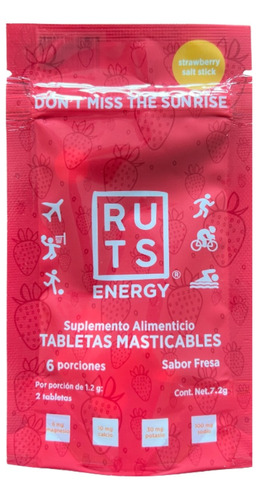 Ruts Energy 8 Pack Electrolitos Masticables Mix