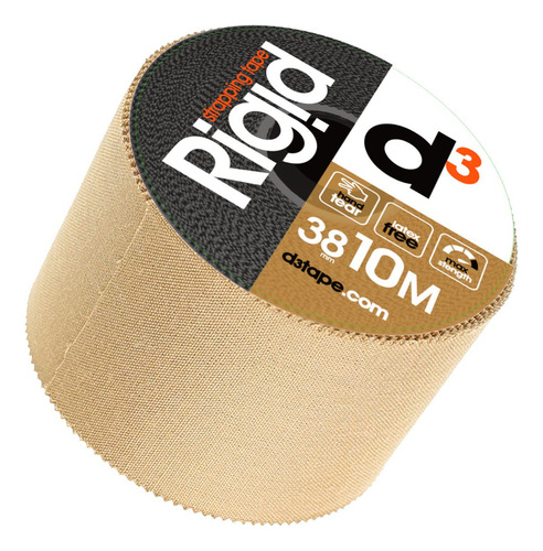 Cinta Rígida Estribar D3 Rigid Strapping Tape 38mm X 10mt Color Beige