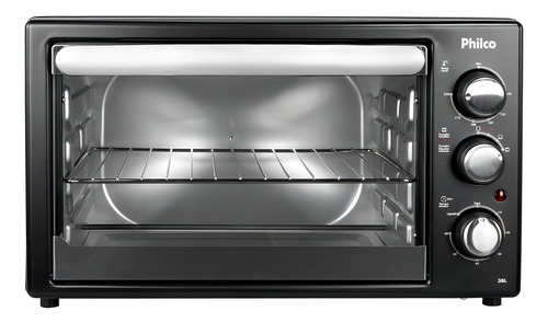 Horno eléctrico de encimera Philco PFE40P 38L negro