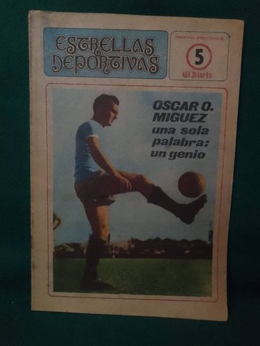 Estrellas Deportivas Òscar Omiguez El Diario 1977 Fasciculo