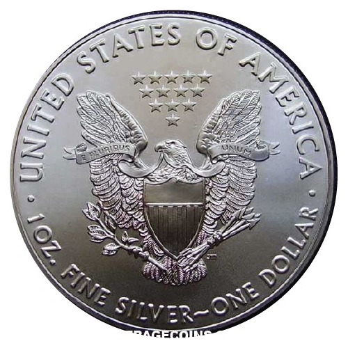 Moneda De Plata Águila Americana 2016 De 1 Oz