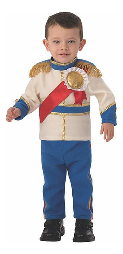 Rubíes Mini Monarca Infantil Príncipe Disfraz.
