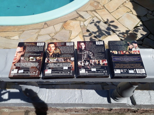 Box The Tudors 1, 2, 3 E 4 Temporada Originais (Usado)