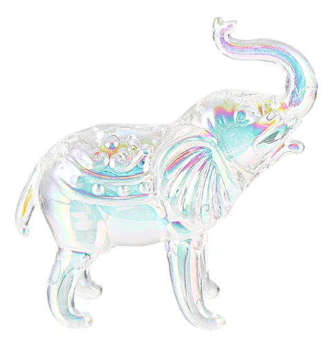 Decoración De Cristal Con Elefante De Cristal Para Halloween