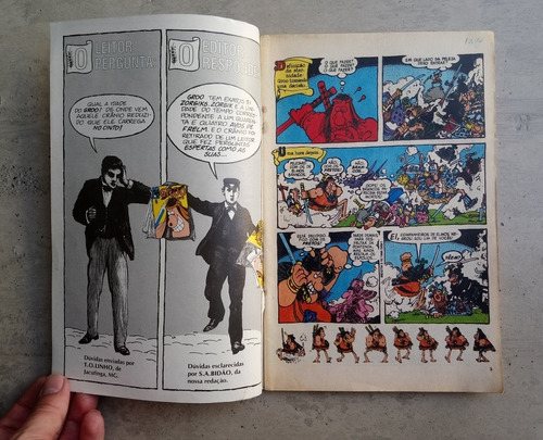 Hq Groo O Errante N° 8 - Dezembro 1990 - Editora Abril (Usado)