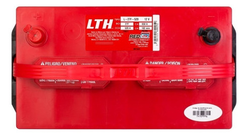 Batería Lth Modelo: L-27f-520