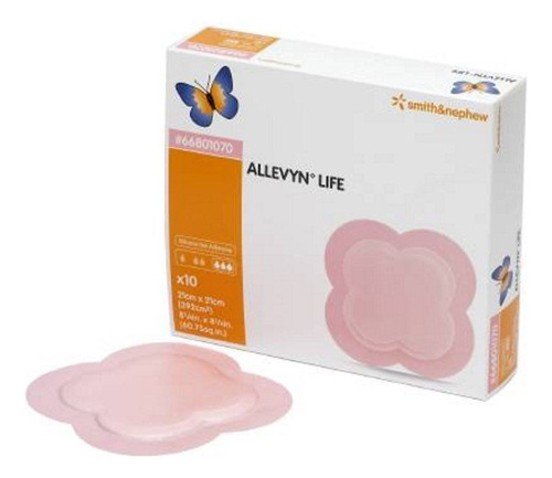 Smith & Nephew Espuma Dressing Allevyn Life 8.25 x 8.25  Qua