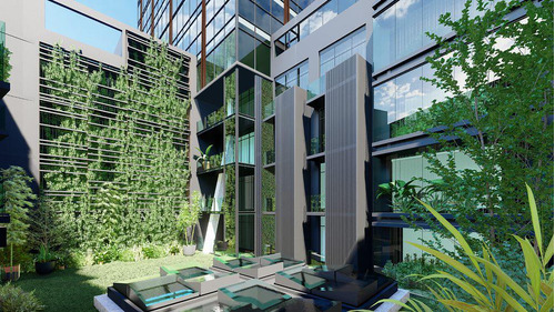 Qiub - Oficina  - Edificio Eco Sustentable - Palermo Hollywood - Cocheras - Apto Profesional