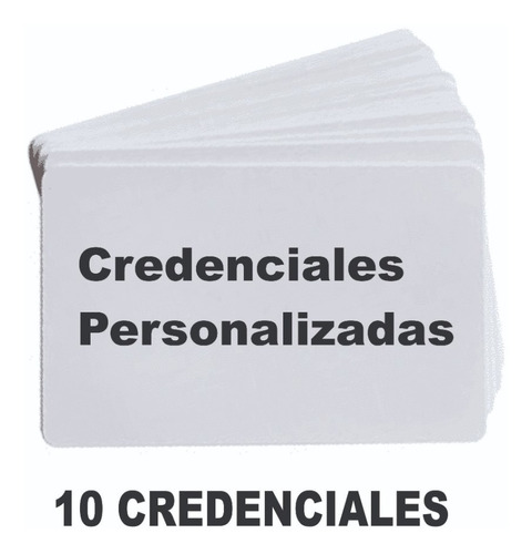 10 Credenciales Personalizadas