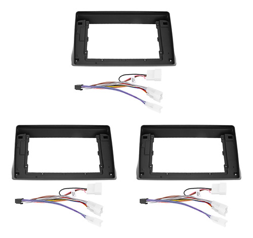 Fascia De Coche 3x, 10 Pulgadas, 2 Pulgadas, Para Wish 2009-