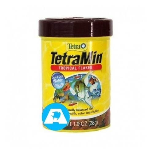 Tetra Min 28g Alimento P/ Peces Tropicales En Escamas