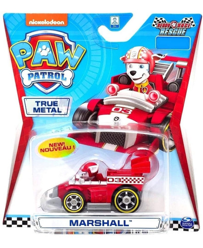 Vehiculo Pawpatrol Marshall Ready Race Rescue. Cachavacha