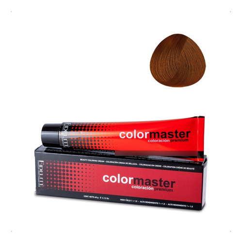 Tinta Color Máster Nº6/4 Rubio Oscuro Cobrizo 60 Ml Fidelite