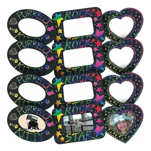 comprar Marcos Mágicos Para Fotos Para Rascar De Color Fun Express (