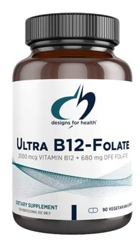 Vitamina B12 + Folato 90cps - Unidad a $3054