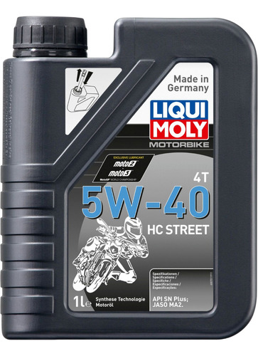 Aceite 5w-40 Liqui Moly Hc 6000 Km