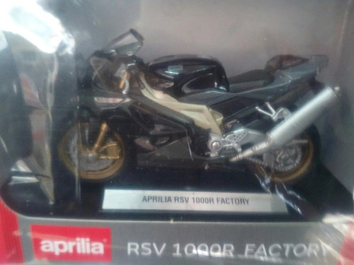 Colecc. Motos De Leyenda Aprilia Rsv 1000r. Esc. 1/18