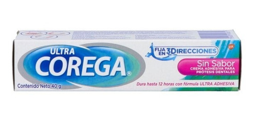Corega Ultra Crema Adhesiva Dental 40g